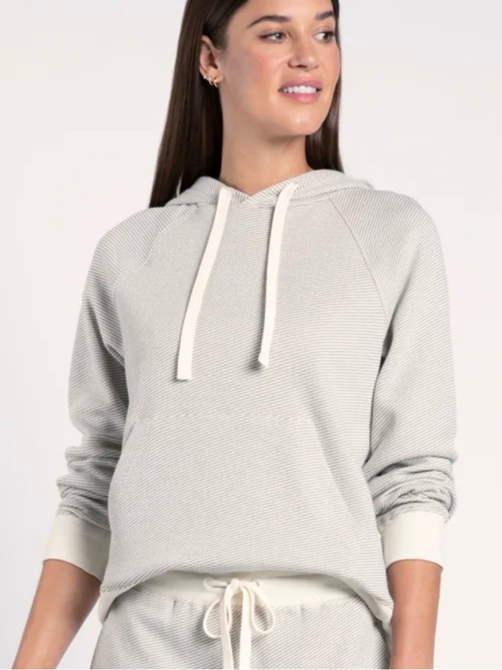 Thread & Supply Micah Hoodie Grey Small NWT